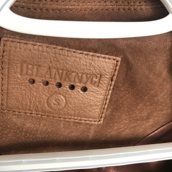 Coffee bean blanknyc moto jacket - Picture 4 of 4